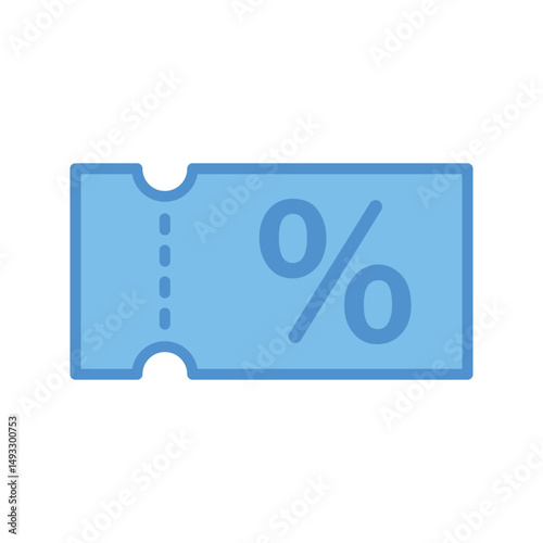 coupon sign symbol vector flat icon