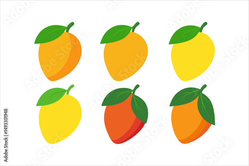 6 different mangos