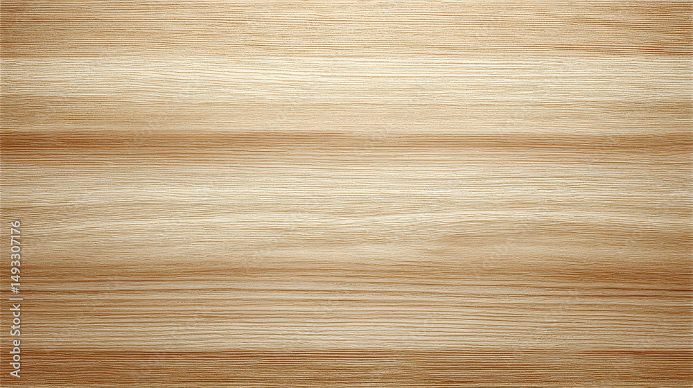Fototapeta premium A seamless background of fine-grained maple wood, showcasing its smooth surface and light golden hue for modern design projects