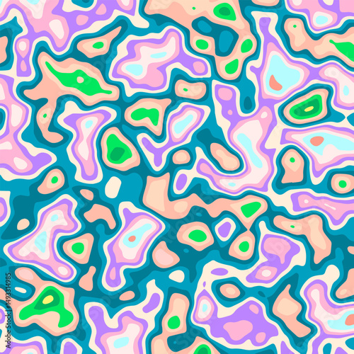 COLORFUL TEMPLATE ABSTRACT PAPER CUT PATTERN DESIGN FLAT COLOR FOR WALLPAPER BACKGROUND ELEMENT VECTOR 