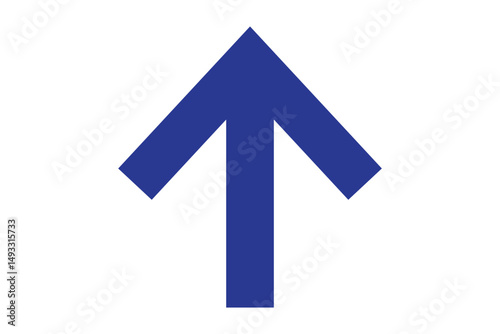 Black straight arrow icon on transparent background. flat style. arrow icon for your web site design, logo, app, UI. arrow indicated the direction symbol. curved arrow sign