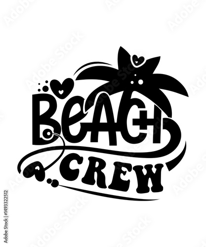 beach crew svg