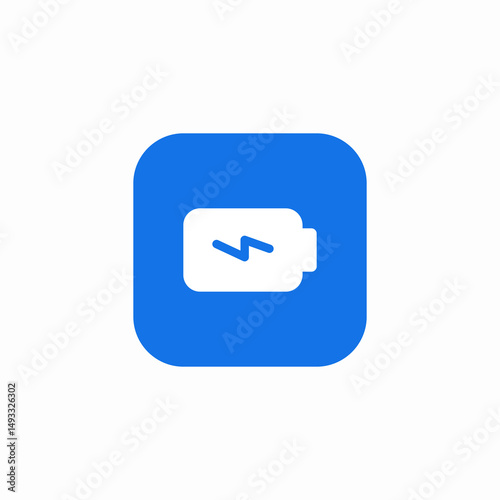 battery charge icon sign vector