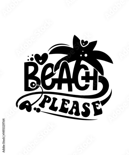 beach please svg