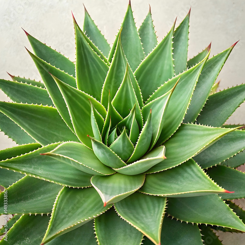 beautiful aloe vera plant