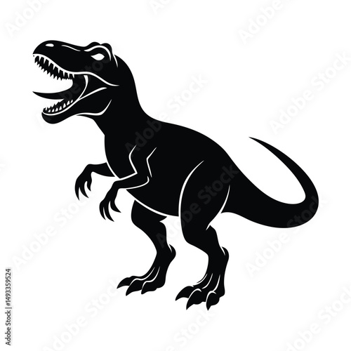 vector illustration of a dinosaur
