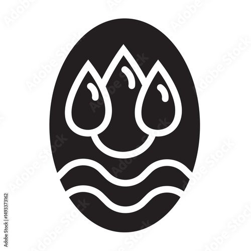 Absorbent icon vector or Absorbent icon isolated in flat style. Best Absorbent icon vector for product packaging design element. Absorbent icon isolated for mobile apps.