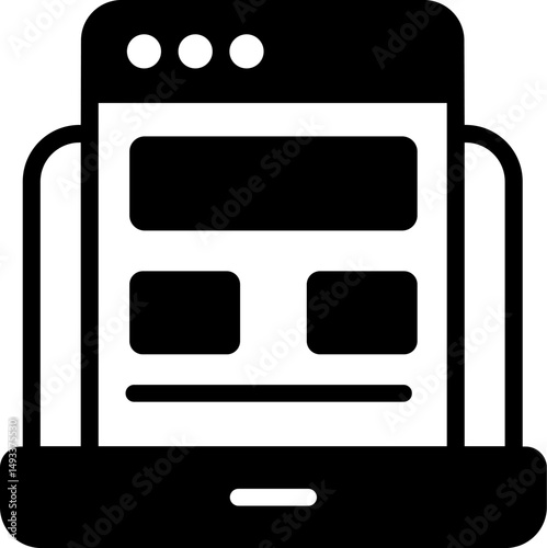 ux design illustration on a white background         