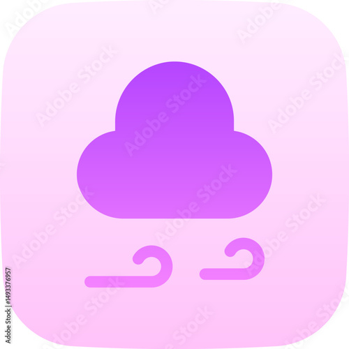 windy illustration on a white background         