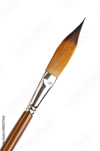 Isolated Detailed Paint Brush