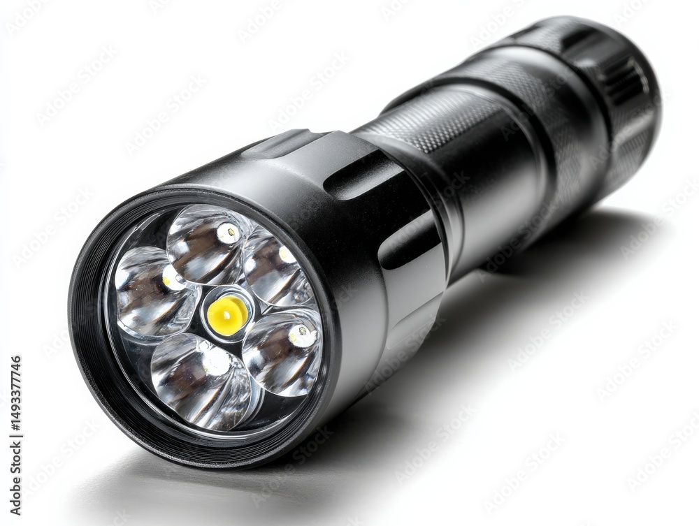 Powerful LED flashlight with multiple light settings. Durable and reliable for any adventure. Powerful LED flashlight with multiple light settings. Durable and reliable for any adventure.