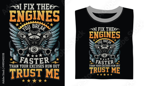 I fix the engines you break faster than your excuses run out trust me - Small Engine Mechanic, Expert Repair Services for Lawn Mowers, Chainsaws, and More