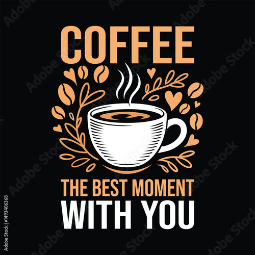 The Best Moment With You Cup Design.eps