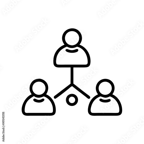 Network on transparent background for web and graphic design