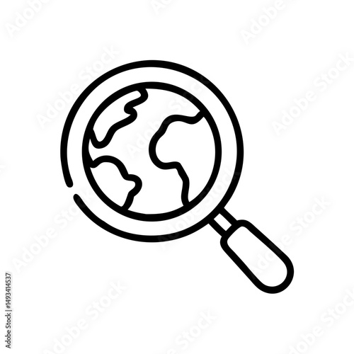 Search world wide on transparent background for web and graphic design