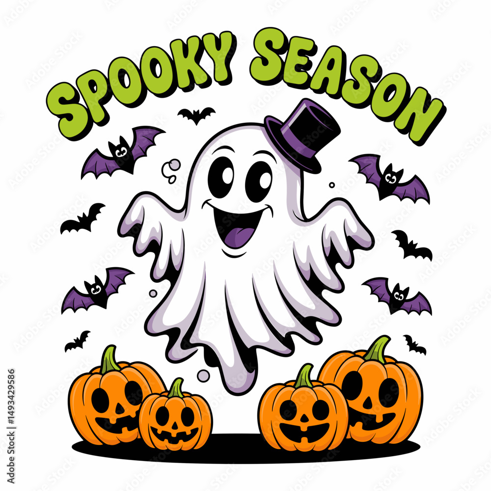 Obraz premium halloween spooky poster, halloween background poster, vintage halloween poster, halloween party poster, thanksgiving poster, halloween poster, background poster, thanksgiving card, cute halloween clip