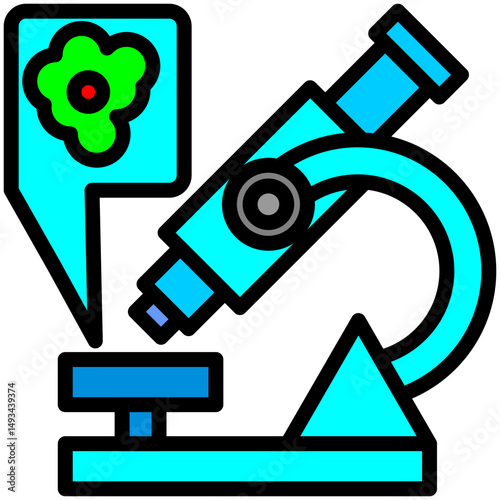Analysis Outline Color Icon