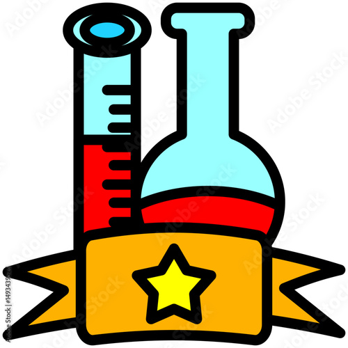Qualitative Outline Color Icon