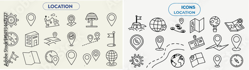 vector set of business cards with business people