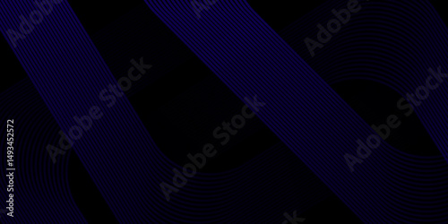 Modern geometric shapes lines design elements.Futuristic abstract background with overlap layer.Abstract black background illustration with geometric graphic elements Suit for cover, banner, brochure,