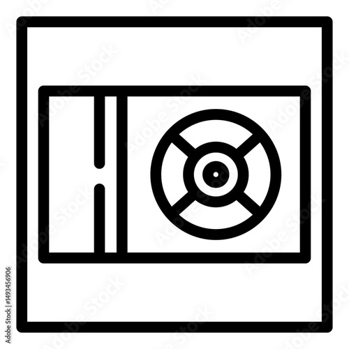 cd line icon