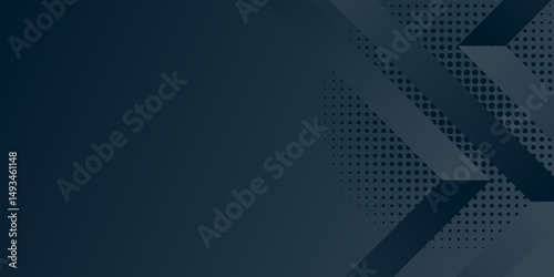 Black blue dark gradient geometric line triangle abstract Elegant background. neutral abstract background for presentation design for web, presentations and prints. Vector illustration. 