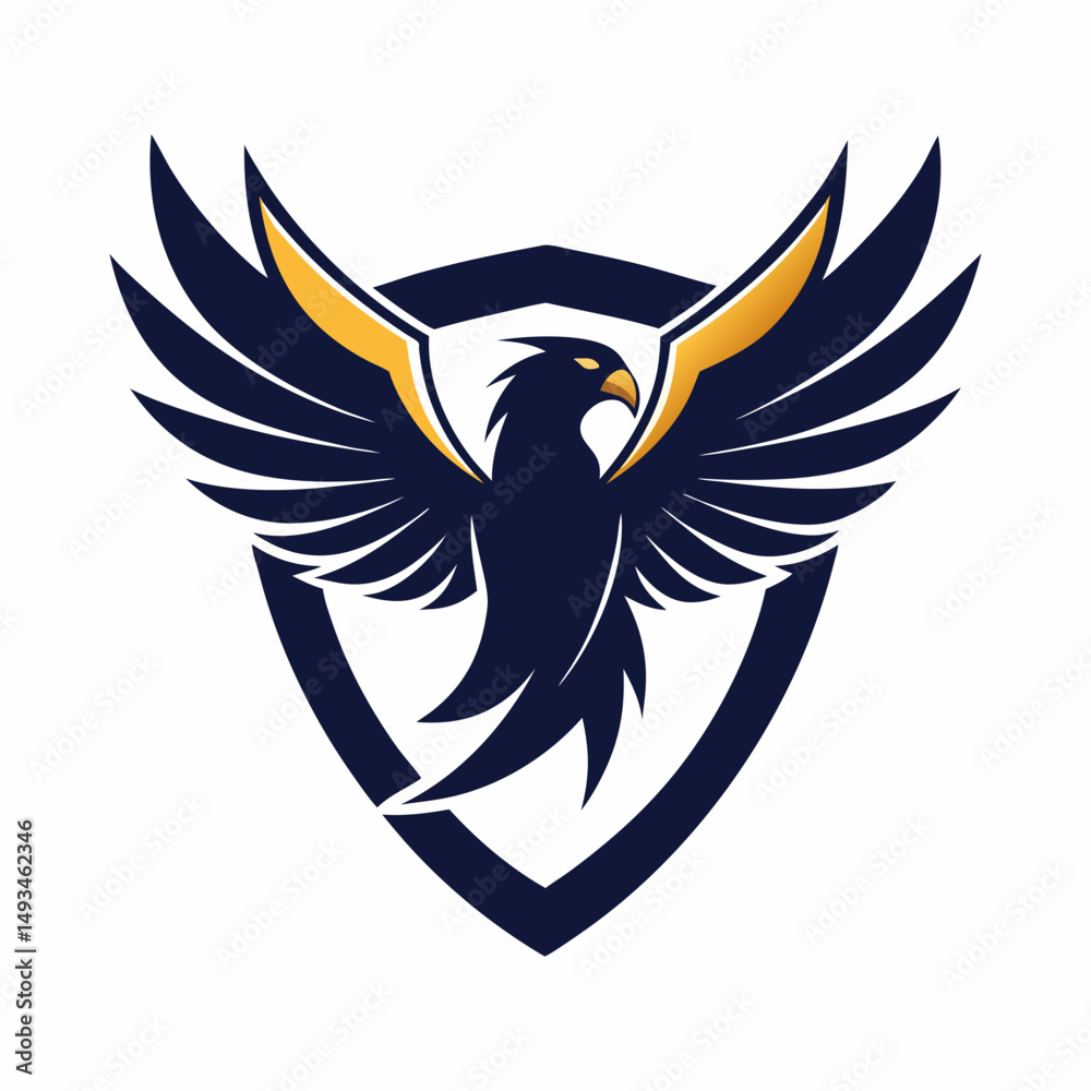 Obraz premium eagle symbol vector