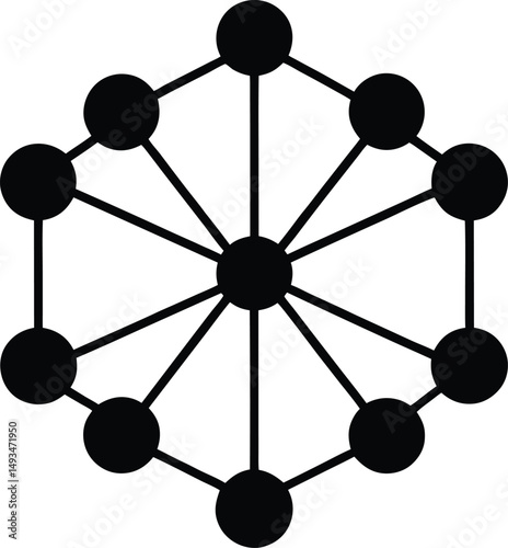 social network background