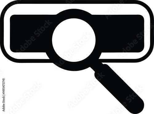 vector magnifying glass