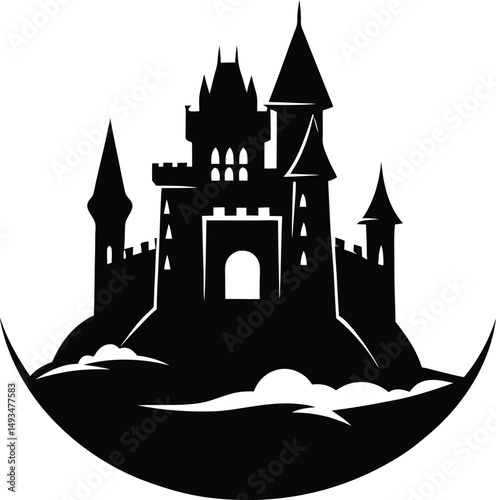 castle on the night