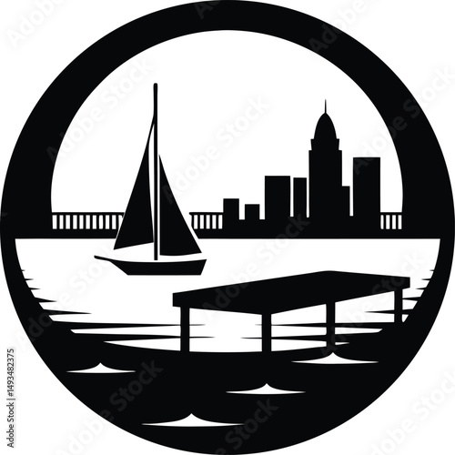 san francisco skyline silhouette