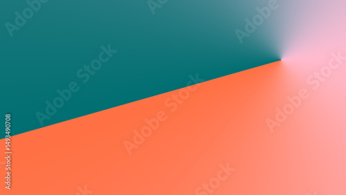 Geometric abstract colorful background can be used for cover design, poster and advertising stock illustration.
