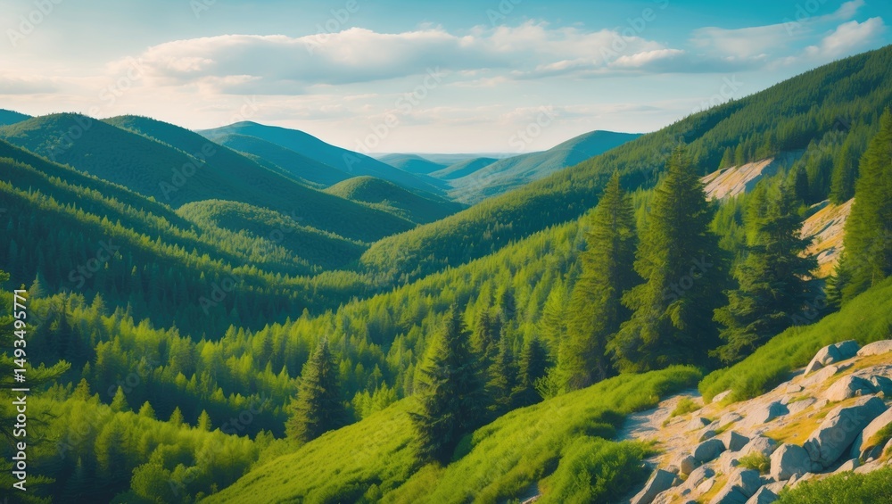 Obraz premium Cedar grove