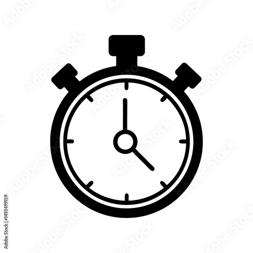Stopwatch Icon A simple yet effective stopwatch icon, perfect for web design