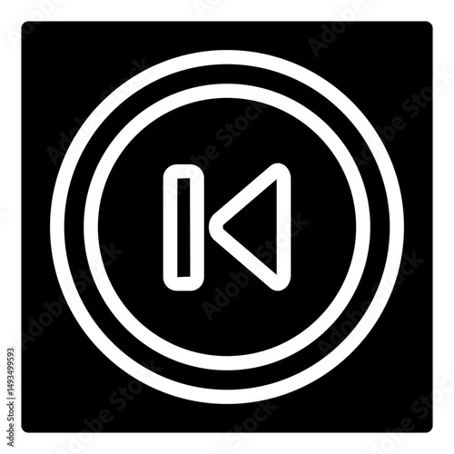 backward glyph icon