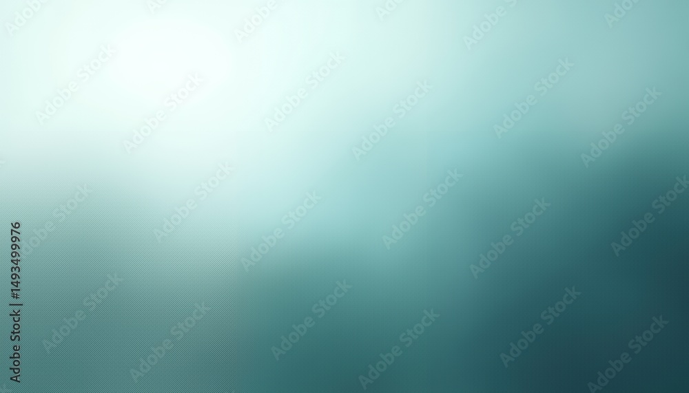 Obraz premium Gradient Turquoise Abstract Background