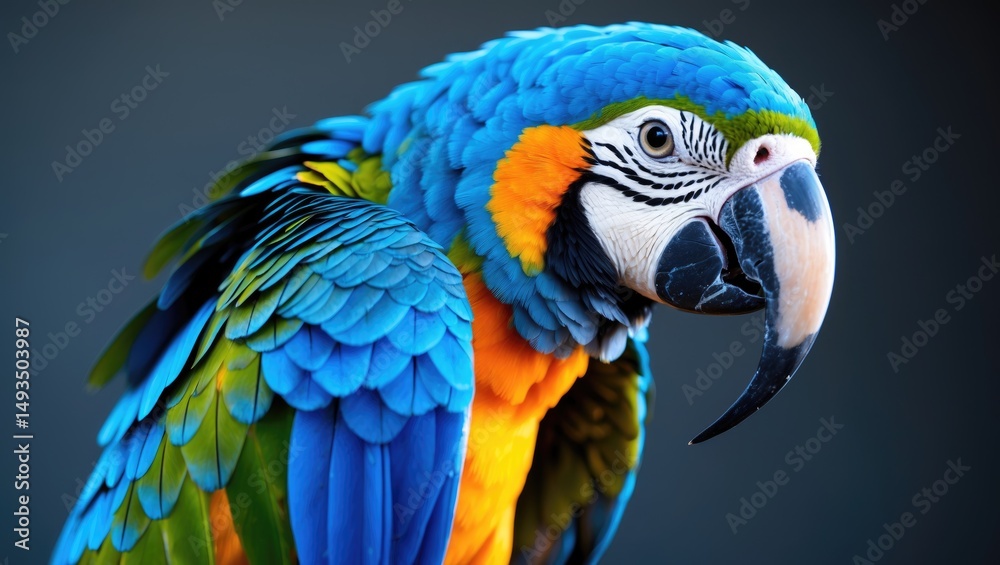 Fototapeta premium Macaw's Portrait