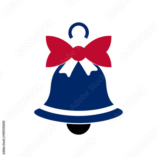 christmas bell vector illustration