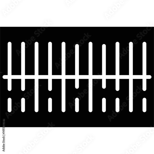 Barcode Icon Vector Element