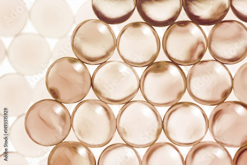 Photos Collagen or retinol or ceramide molecule cosmetic moisturizing ingredient