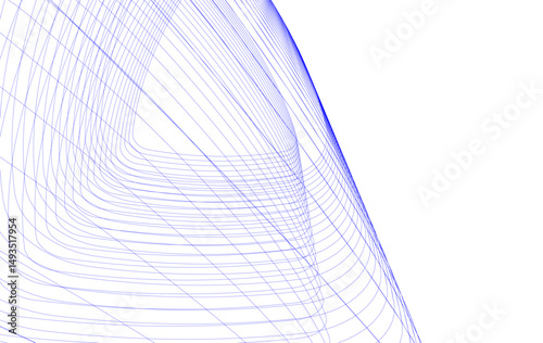 architecture building abstract vector illustration