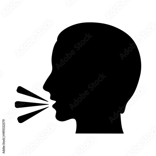 talking symbol vector