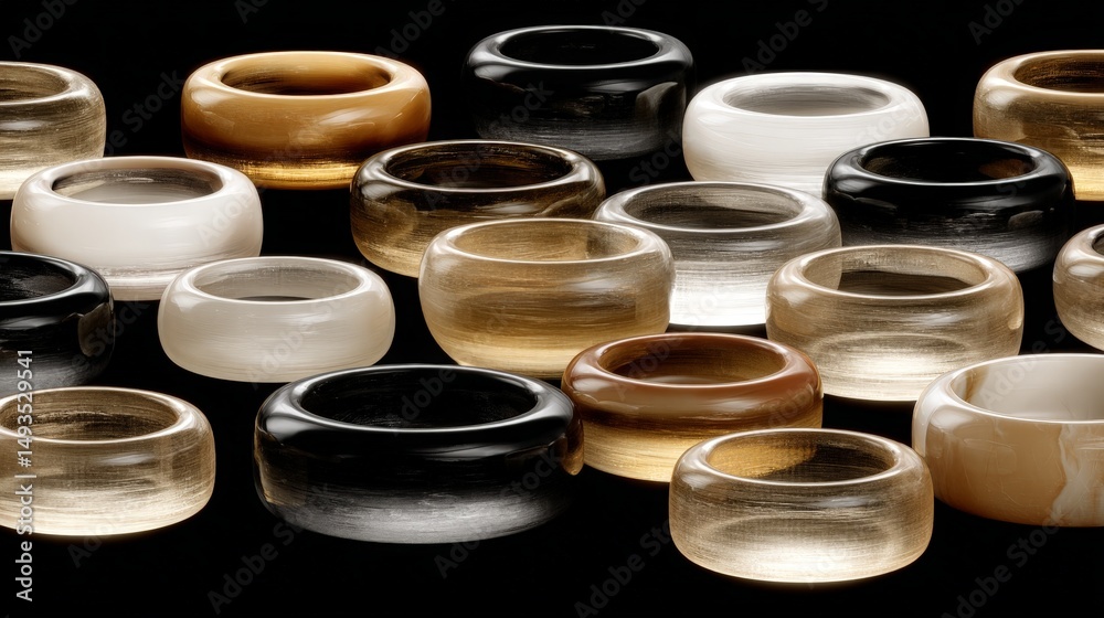 Elegant Resin Rings: Modern Home Decor & Stylish Accessories Elegant Resin Rings: Modern Home Decor & Stylish Accessories
