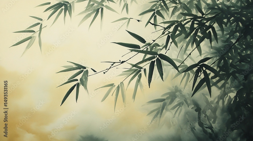 Fototapeta premium bamboo forest background