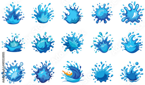 Water splash set 