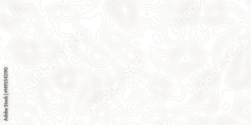 Abstract topographic map pattern seamless design background