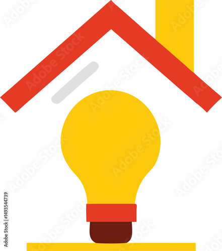 Innovative Home Solutions: Idea Bulb Inside a House