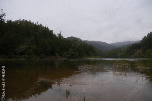 lake in the mountains