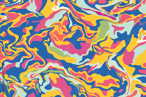 Colorful abstract swirls on a white background modern artistic design for diverse projects