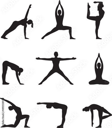 Woman in Lotus Pose Silhouette

Peaceful Yoga Stretch Vector Design

Meditative Yoga Flow Silhouette

Sunset Yoga Balance Art

Minimalist Yoga Pose Collection